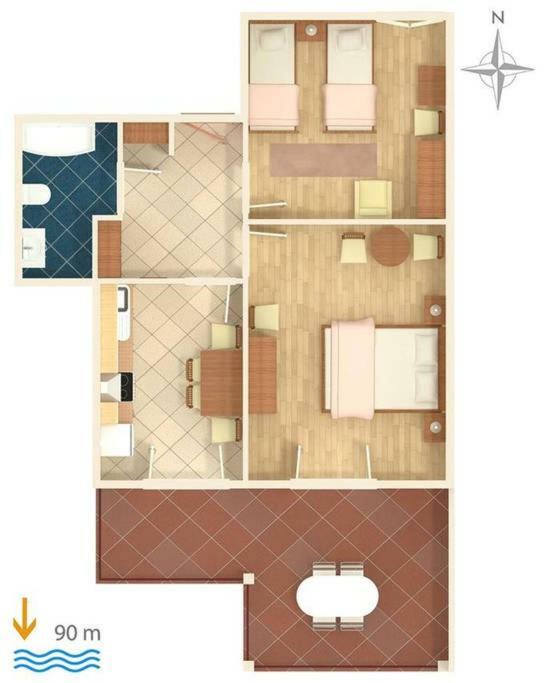 Apartment With Sea View II Stanici Ngoại thất bức ảnh